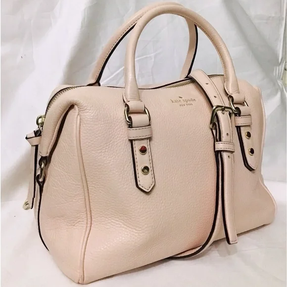 Kate Spade Light Pink Leather Satchel - Picture 12 of 12